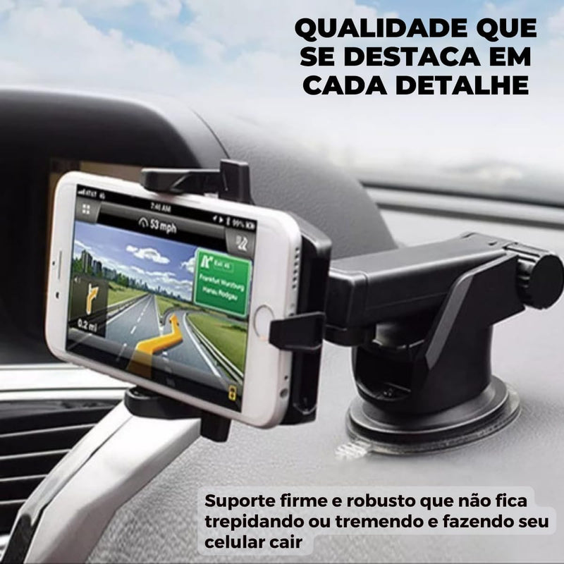 Suporte de Celular para Carro, Apoio Veicular de Celular GPS