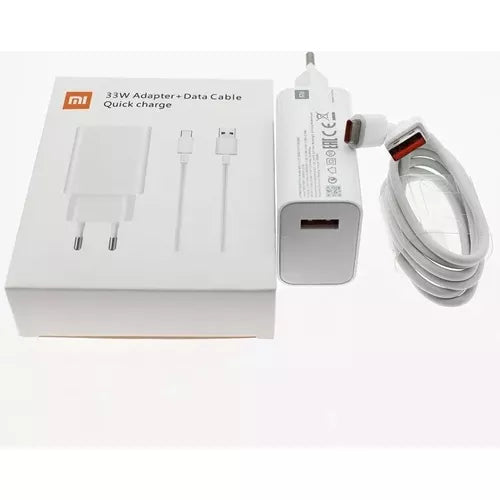 Carregador Xiaomi Turbo Tipo C 33w